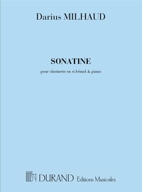 SONATINE CLARINETTE