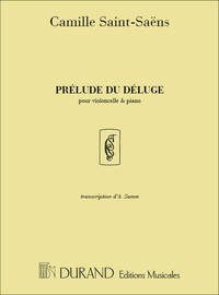 PRELUDE LE DELUGE VLC-PIANO VIOLONCELLE