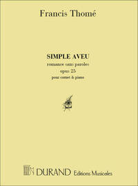 SIMPLE AVEU TP-PIANO  TROMPETTE