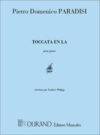 TOCCATA EN LA PIANO PIANO