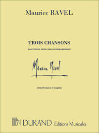 3 CHANSONS N 2 TROIS BEAUX OISEAUX DU PARADIS CHANT