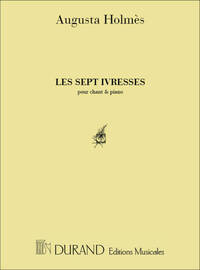 LES 7 IVRESSES CHANT-PIANO CHANT