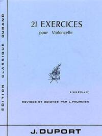 VINGT ET UN EXERCICES (21) VOL 2 VIOLONCELLE VIOLONCELLE