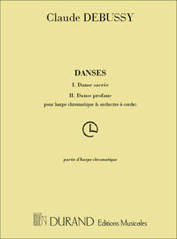 DANSES HP CHROMATIQUE  HARPE