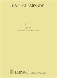 TRIO OP 11 SOL MINEUR VL-VLC-PIANO MUSIQUE D'ENSEMBLE