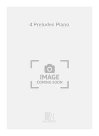4 PRELUDES PIANO PIANO