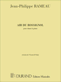 AIR DU ROSSIGNOL CHANT