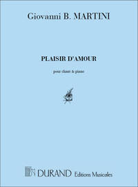 PLAISIR D'AMOUR MEZZO-PIANO CHANT