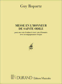 MESSE STE ODILE CHT-PIANO CHANT