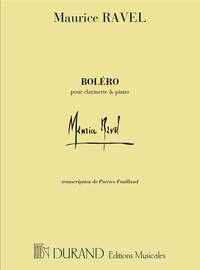 BOLERO CLARINETTE-PIANO CLARINETTE