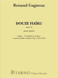 12 HAIKU PIANO  PIANO