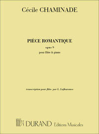 PIECE ROMANTIQUE OPUS 9 FLUTE TRAVERSIERE