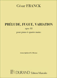 PRELUDE, FUGUE, VARIATION PIANO