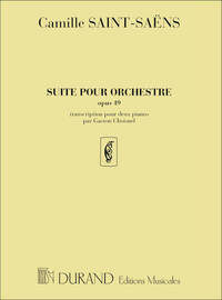 SUITE D'ORCHESTRE 2 PIANOS 4 MS PIANO