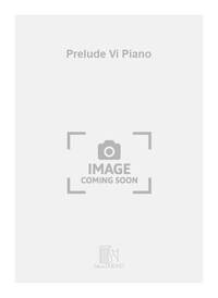 PRELUDE VI PIANO  PIANO