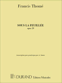 SOUS LA FEUILLEEORGUE ORGUE