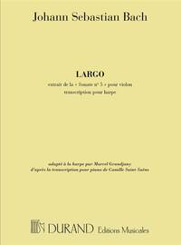 LARGO HARPE (SONATE N 5 VIOLON TR: GRANDJANY HARPE