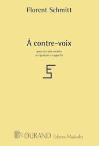 A CONTRE VOIX N 2 SI MES POCHES 4 VX MIXTES A CHANT
