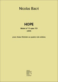 HOPE OPUS 113 - MOTET N  11