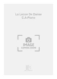LA LECON DE DANSE C.A-PIANO COR