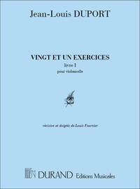 VINGT ET UN (21) EXERCICES VOL 1 VIOLONCELLE VIOLONCELLE