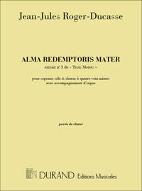3 MOTETS N 3 ALMA RED...4 VX MIXTES CHANT