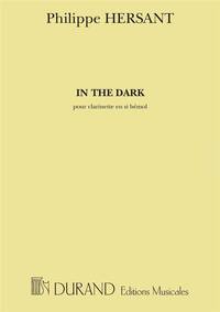 IN THE DARK CLARINETTE