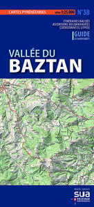 VALLEE DU BAZTAN - CARTES PYRENEENNES