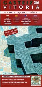 GASTEIZ/VITORIA - PLANO CALLEJERO Y TURISTICO