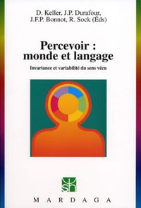 PERCEVOIR : MONDE ET LANGAGE