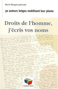 DROITS DE L'HOMME J'ECRIS VOS NOMS
