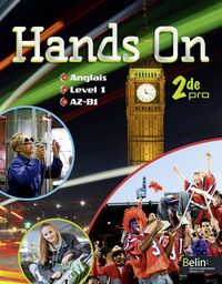 Hands on 2de Bac Pro, Livre de l'élève Grand format + CD Rom