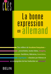 La bonne expression en allemand