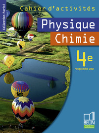 Physique Chimie, Parisi 4e, Cahier d'activités