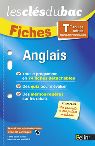 Fiches Anglais - Terminale