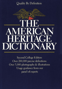 The American Heritage Dictionary