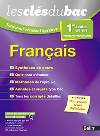 FRANCAIS - PREMIERE - LES CLES DU BAC