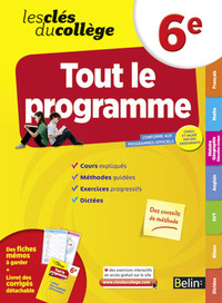 Tout le programme 6e