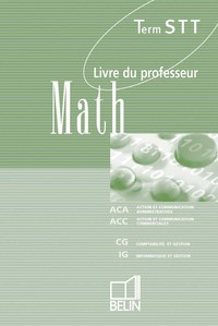 MATH TERM STT LIVRE PROF