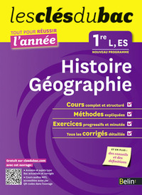 Histoire Géographie 1re L, ES Année