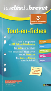 tout en fiches brevet