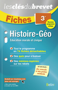 Fiches Histoire Géographie EMC - 3ème