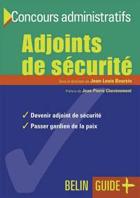 ADJOINTS DE SECURITE - (2E EDITION)