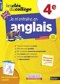 Je m'entraîne en anglais - 4ème