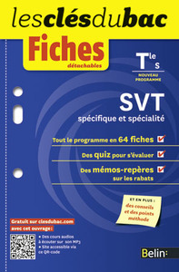 CLES DU BAC FICHES SVT TS