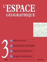 L'espace géographique - N°3