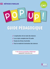 Pop up CM1, Guide pédagogique