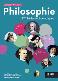 Philosophie - Démarches Tle Technologique, Livre de l'élève Grand format