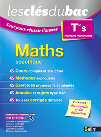 MATHEMATIQUES - TERMINALE S - LES CLES DU BAC