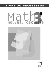 MATH 3E 2003 LIVRE PROF (DS 803628)